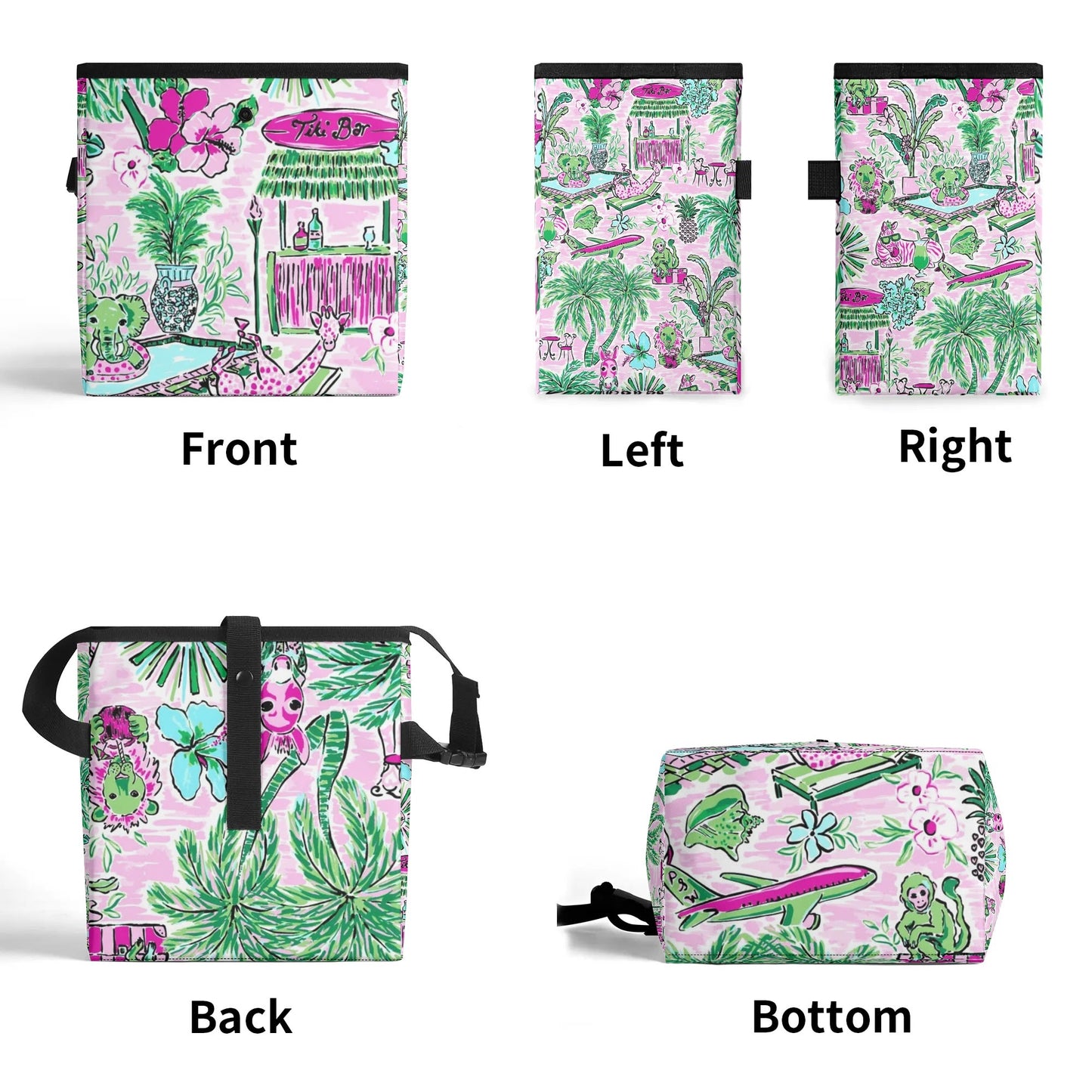 300D Hanging Storage Trash Car Organizer Bag