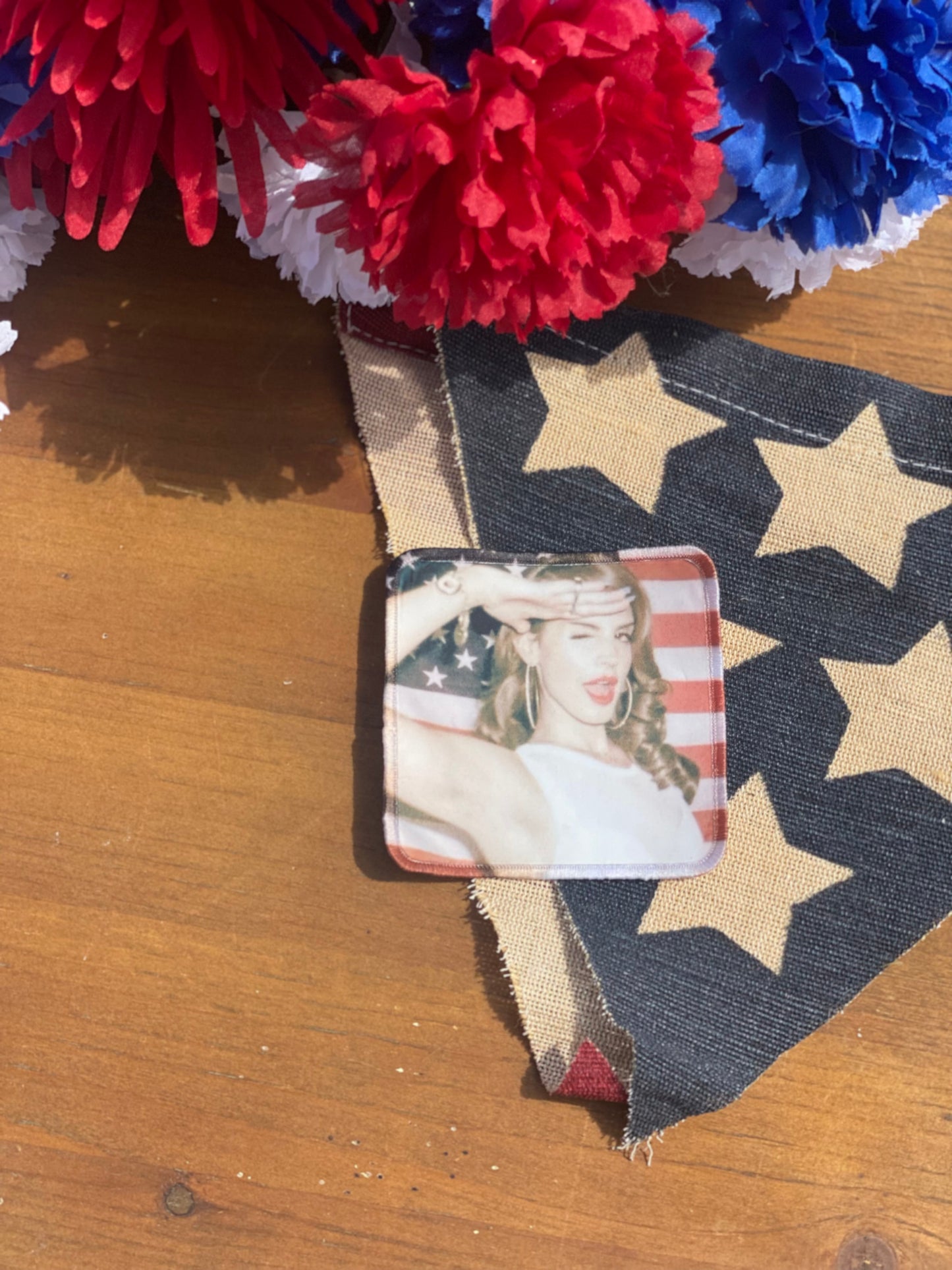 Lana Flag ~ Square premium patch