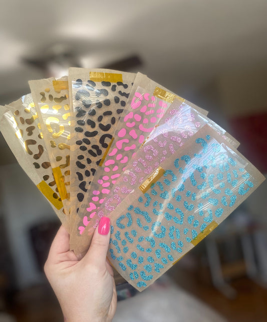 Cheetah Hat Transfers