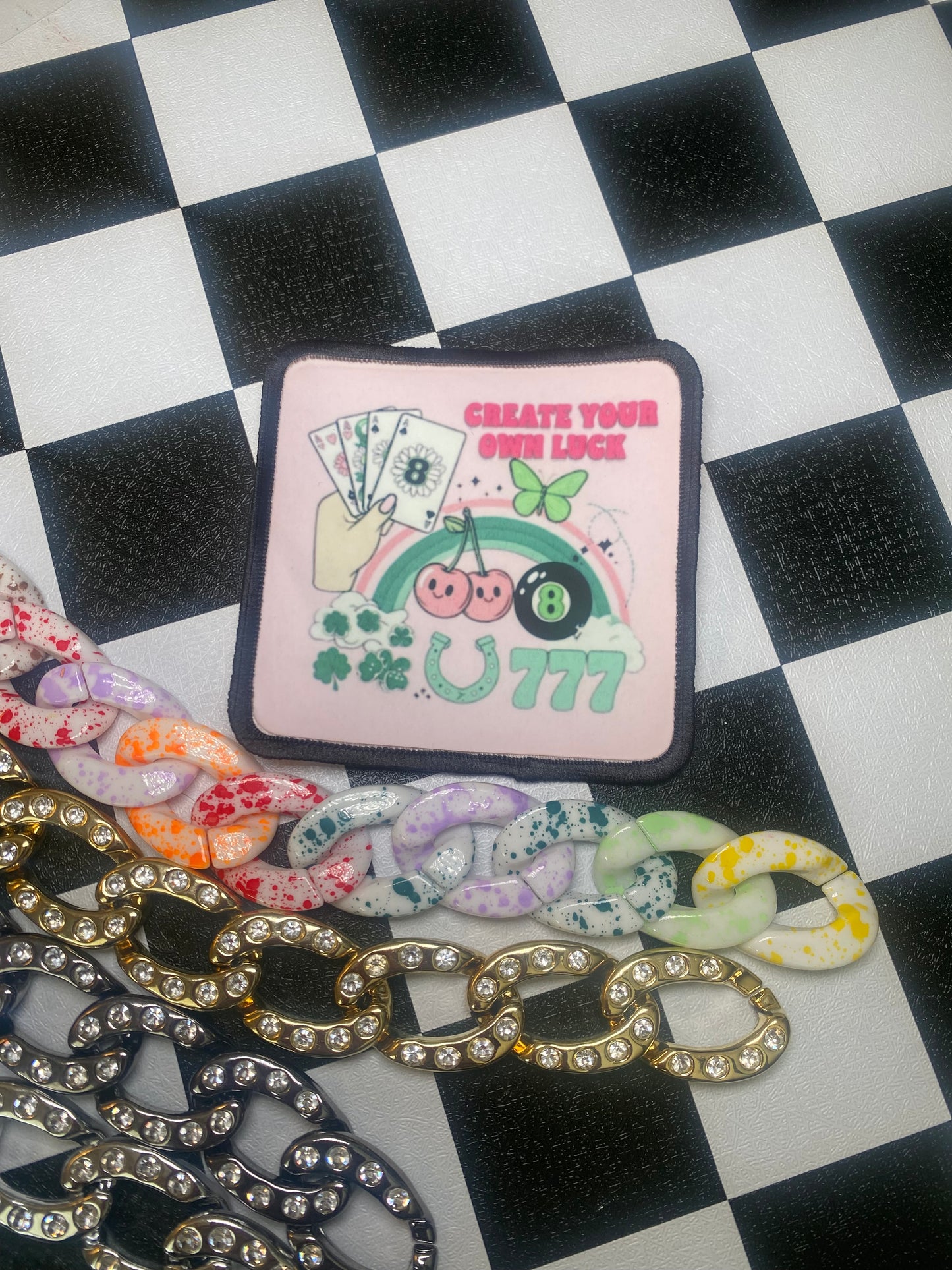 Create your own luck~ Square Premium Patch