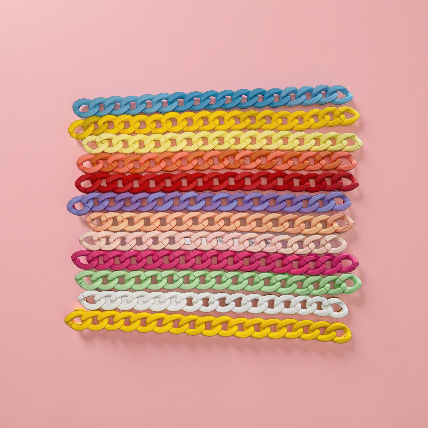 Mixed Color Hat chains ~