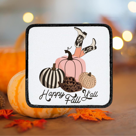 Happy Fall Y’all ~ Square Patch