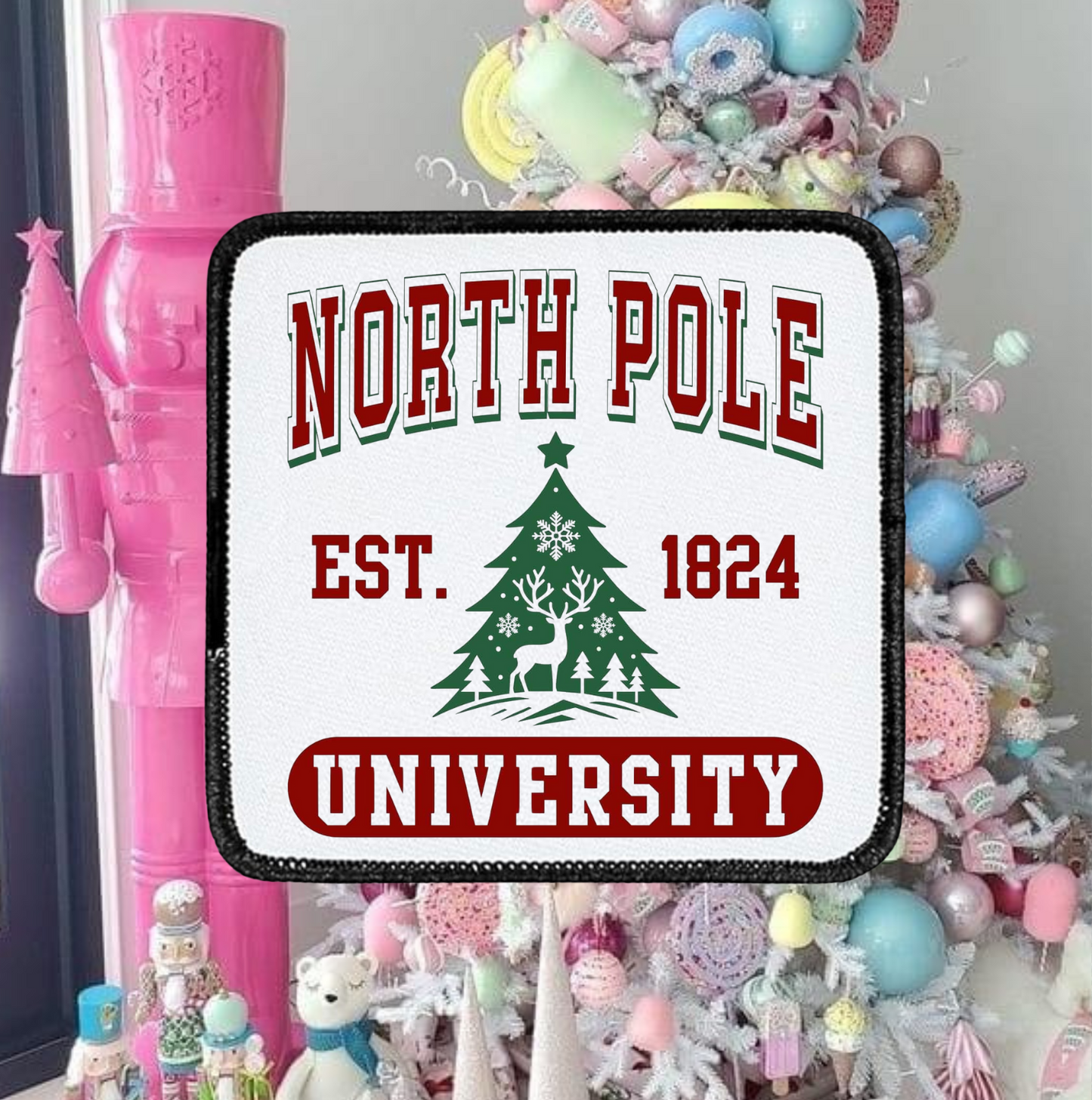 North Pole University - Square Patch