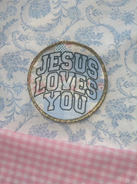 Jesus loves you Patch