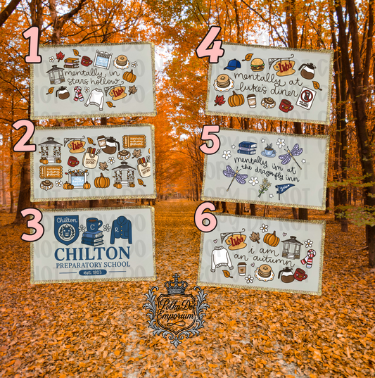Autumn In Stars Hollow Patches “Pick the patch by the number’’