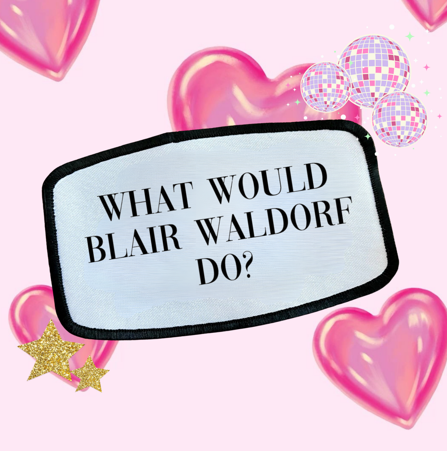 What would Blair do? patch