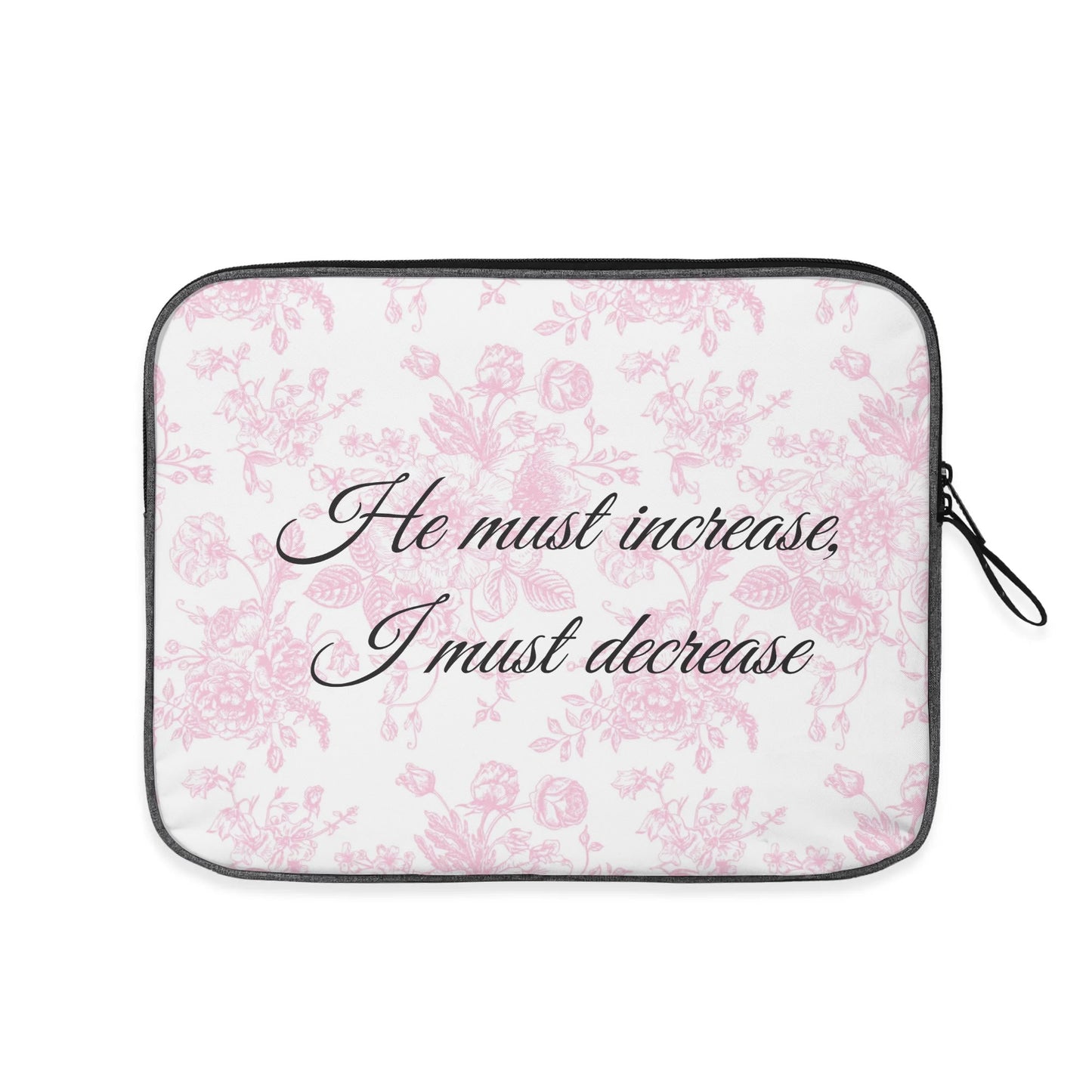 Pink Toile Tablet Sleeve