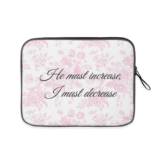 Pink Toile Tablet Sleeve