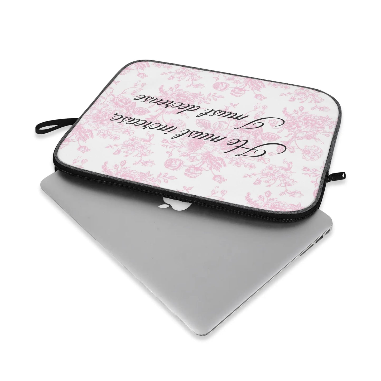 Pink Toile Tablet Sleeve