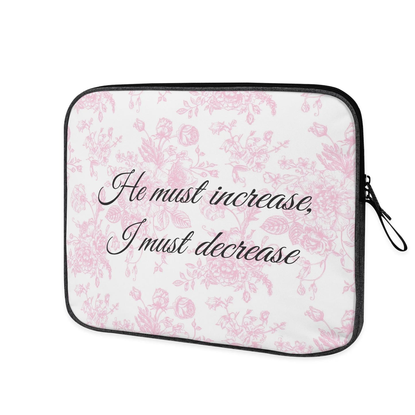 Pink Toile Tablet Sleeve