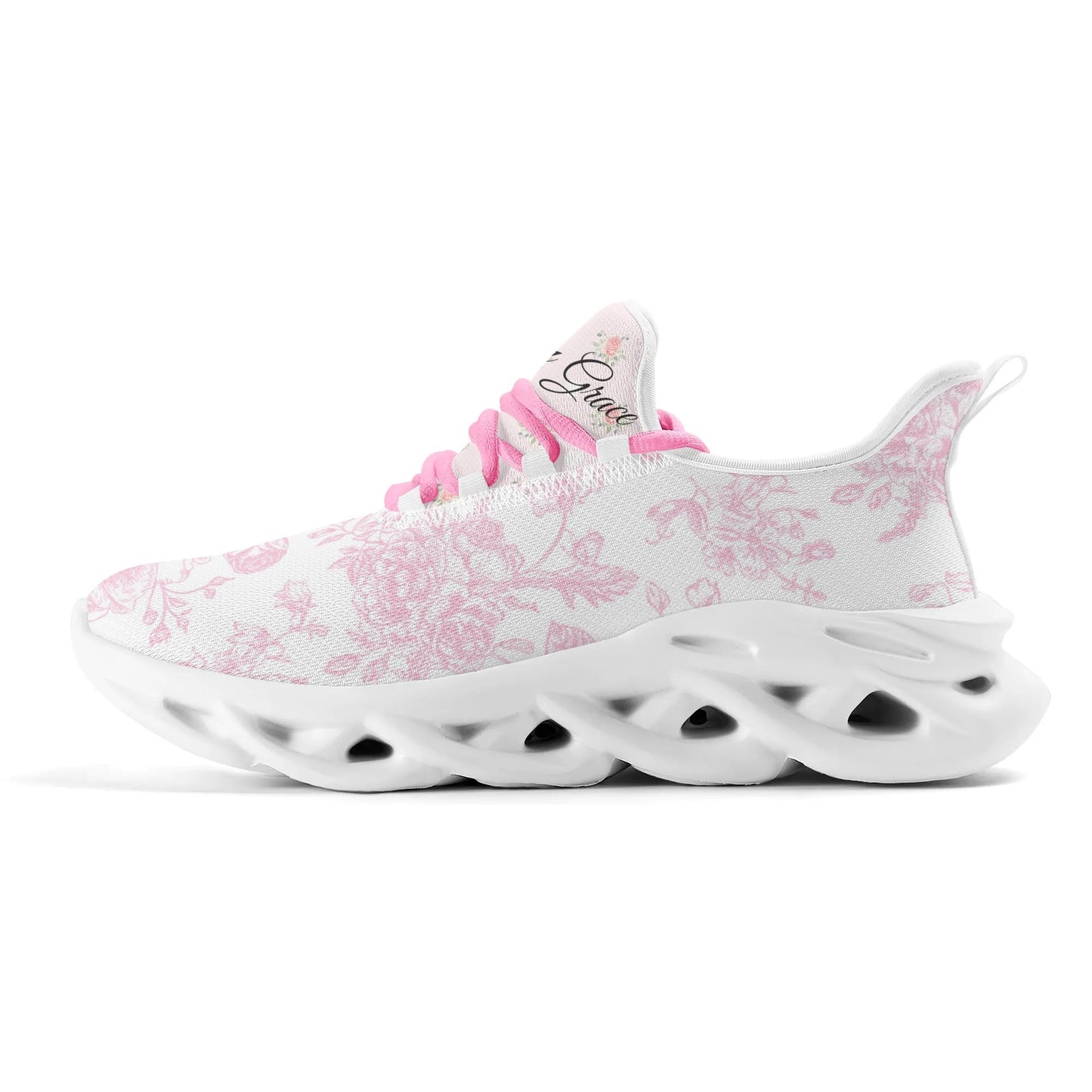 Womens Toile  Sneakers (pink)