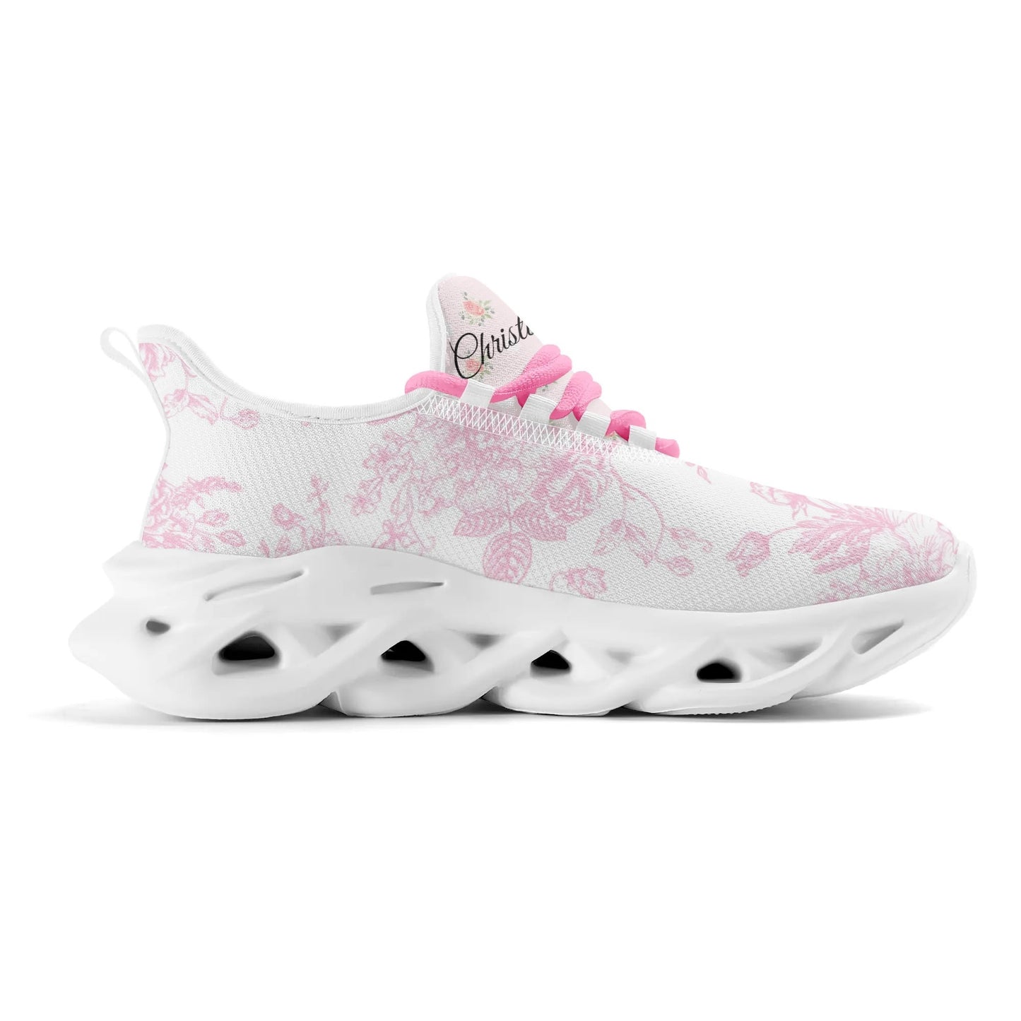 Womens Toile  Sneakers (pink)