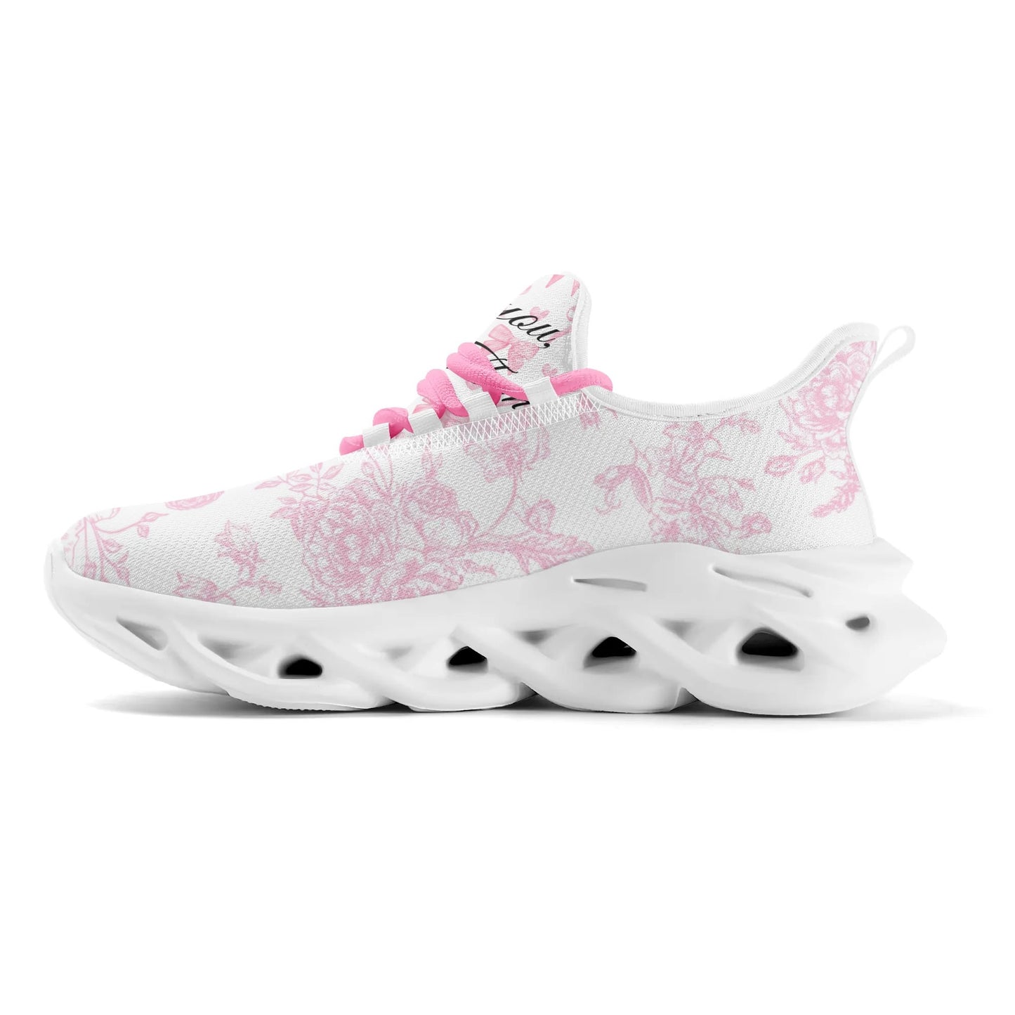 Womens Toile  Sneakers (pink)