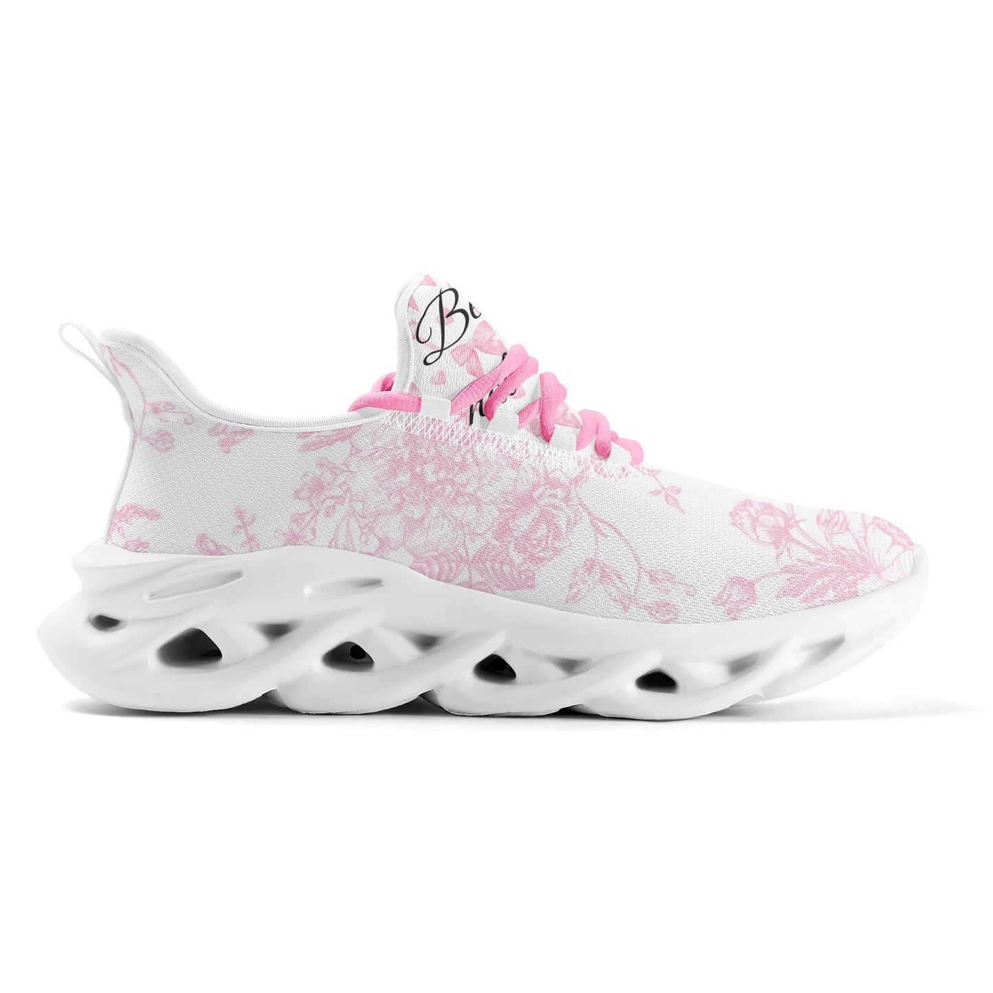 Womens Toile  Sneakers (pink)