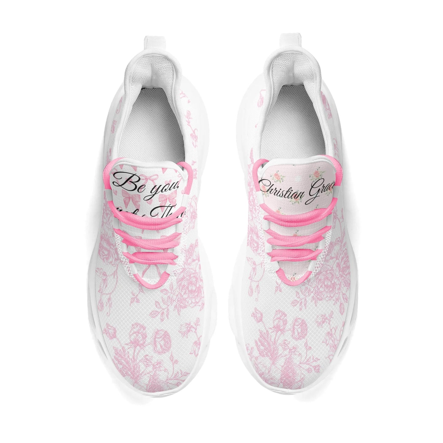 Womens Toile  Sneakers (pink)