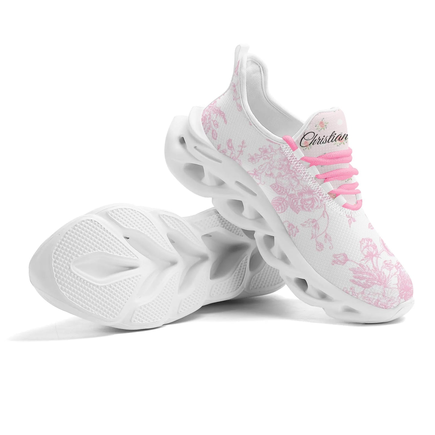 Womens Toile  Sneakers (pink)