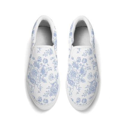 Womens French Country Rubber Slip On Loafer