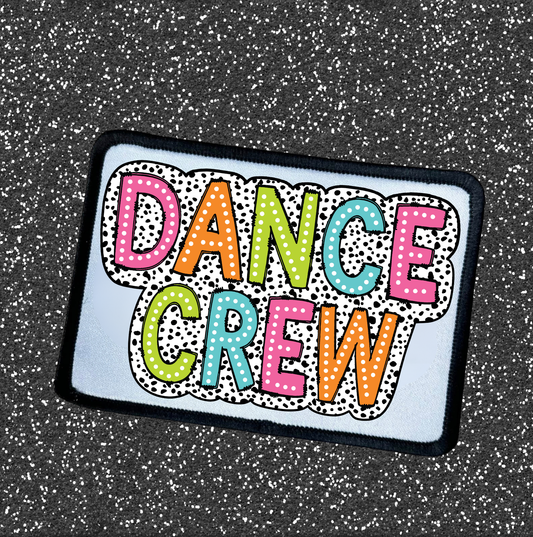 Dance Crew Dalmatian Dots ~ Patch