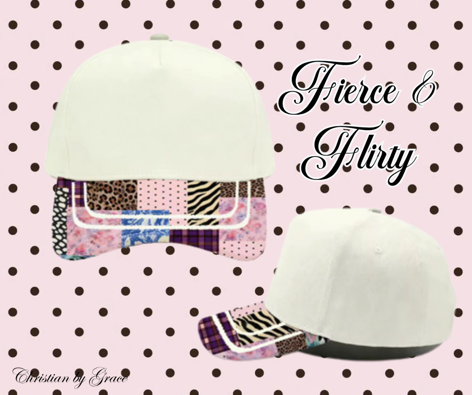 Fierce & Flirty Trucker Hat ~ Pre~order min 2