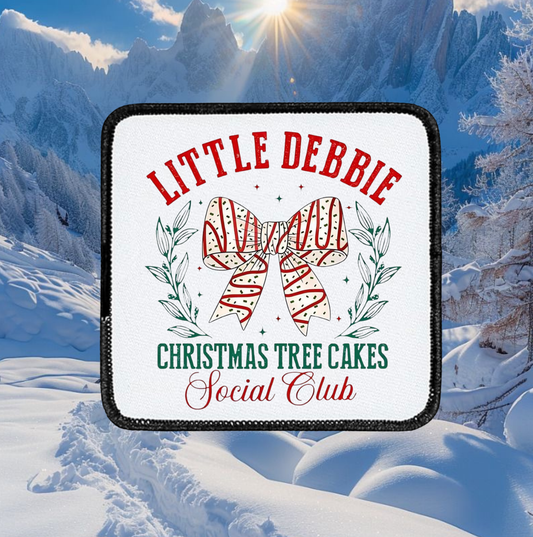 Christmas tree cakes club ~ Square patch