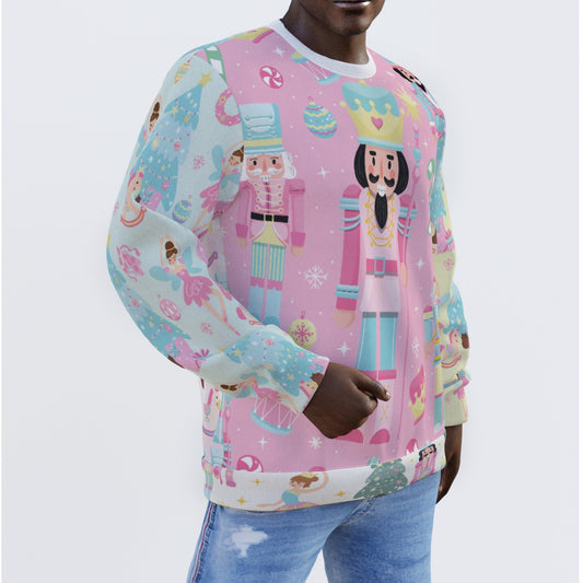 All-Over Print Men's Sweater