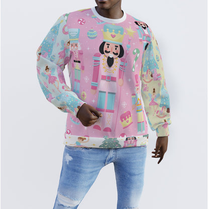 All-Over Print Men's Sweater