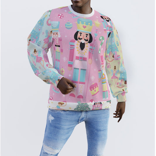 All-Over Print Men's Sweater