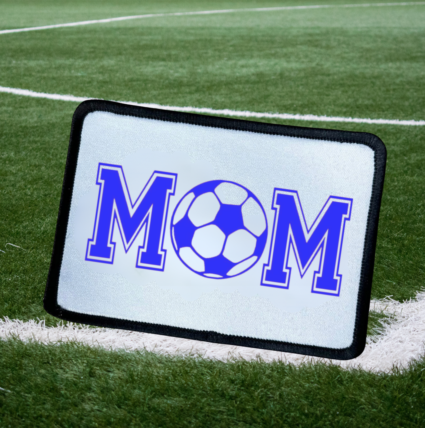 Blue ⚽️ Mom Patch