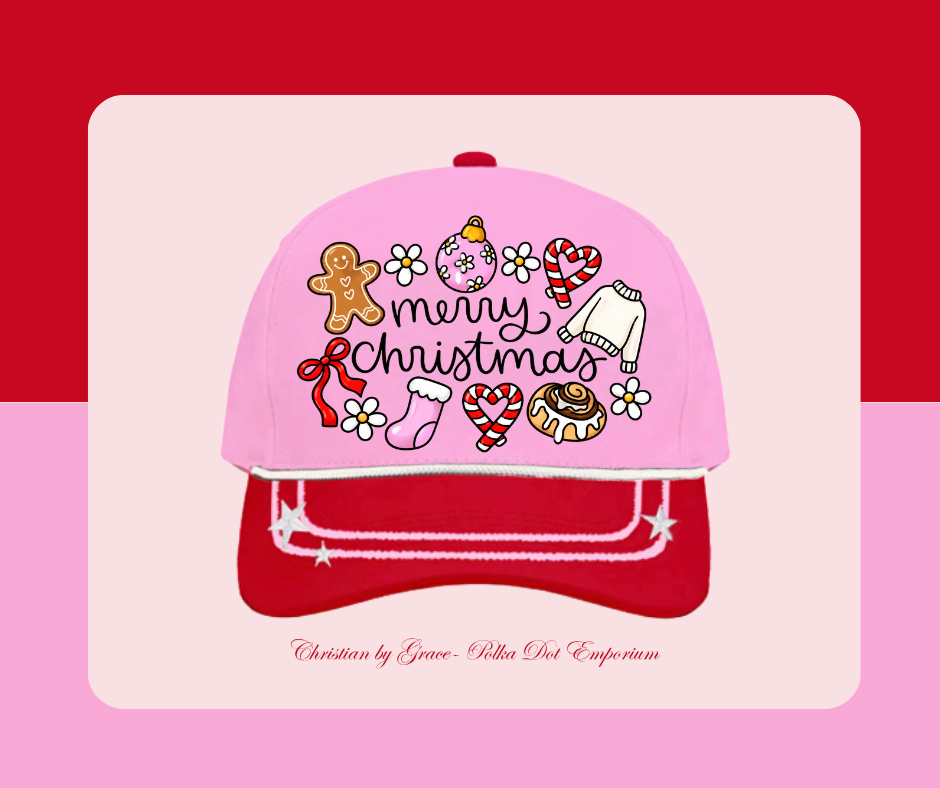 Merry Christmas Hat ~ Pre~order