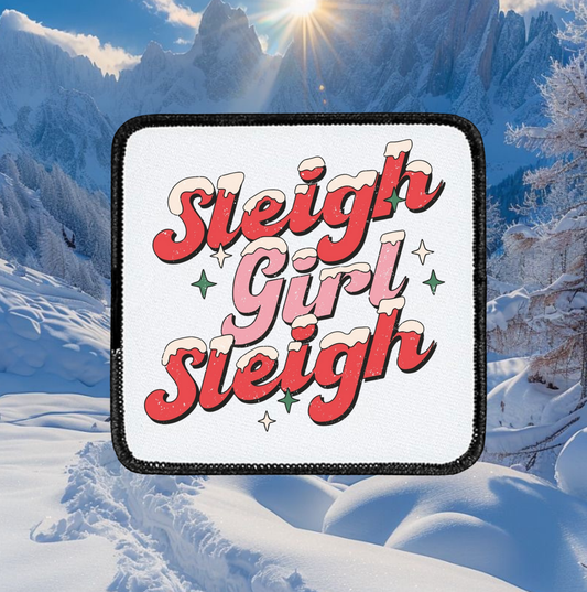 Sleigh Girl Sleigh ~ Square patch