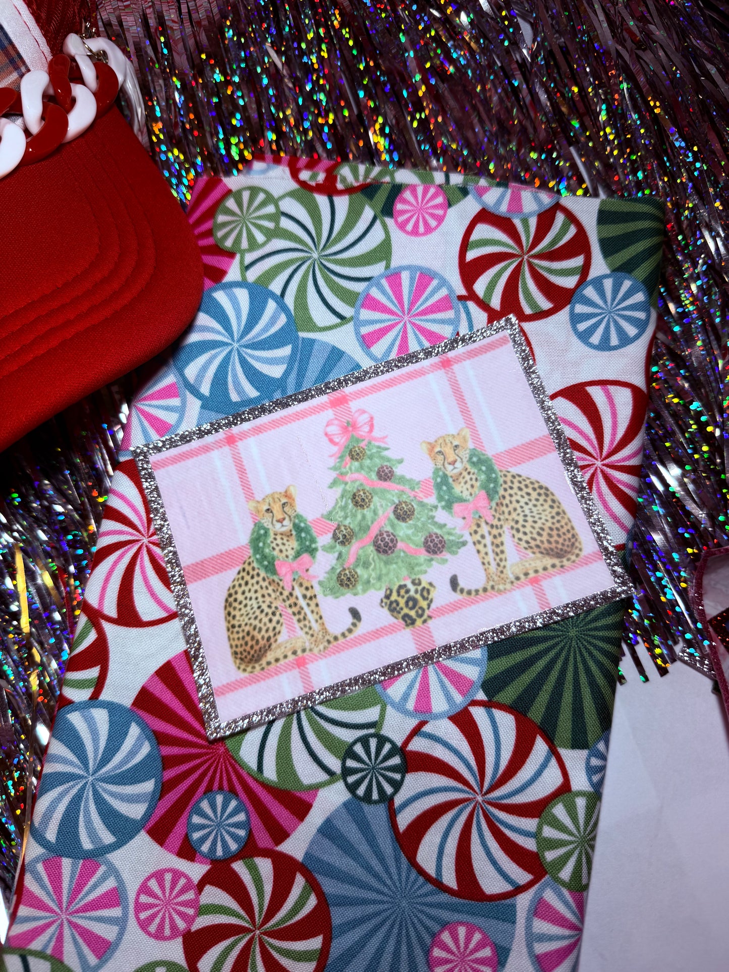 Glam leopard XL  patch