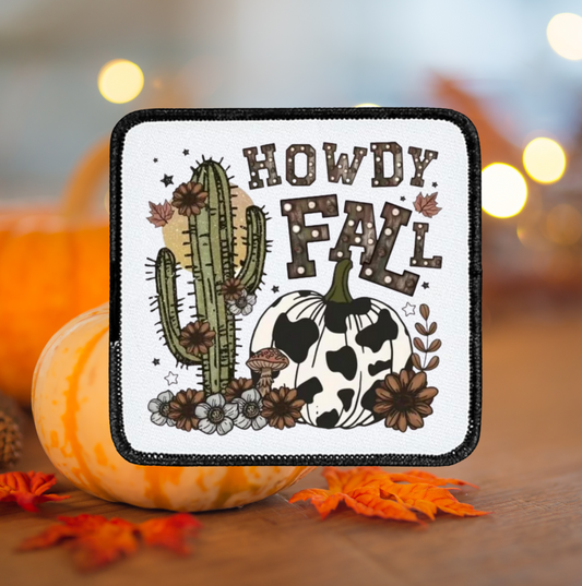 Howdy Fall ~ square patch