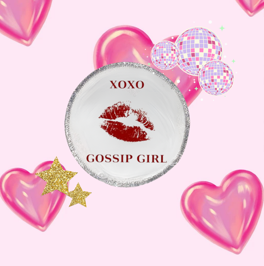 Red XOXO gossip girl patch