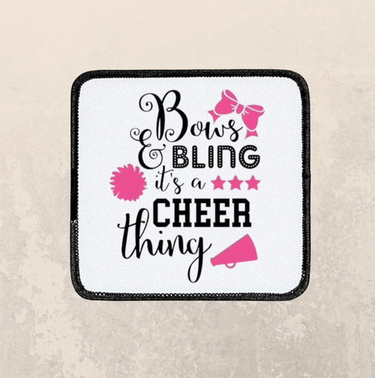 Bows & Bling ~ Square Patch