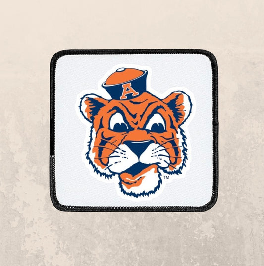 Orange tiger ~ square patch