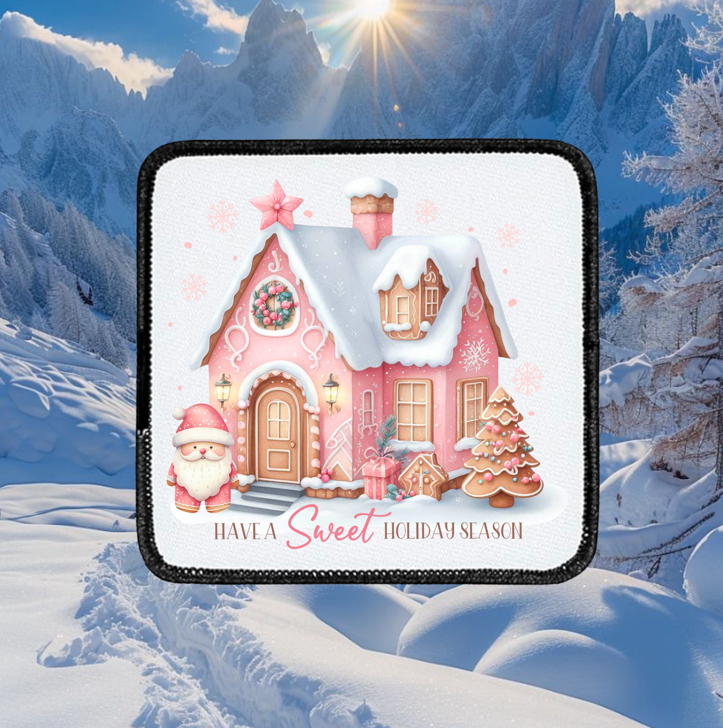 Have a sweet holiday season ~ Square patch