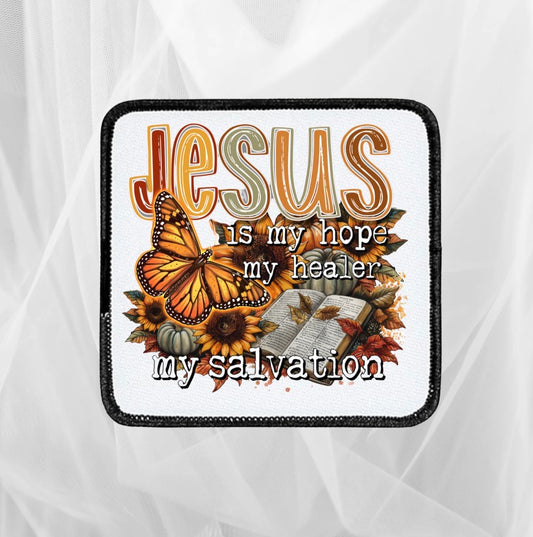 Jesus is my hope ~ Square patch