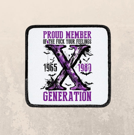 X gen ~ Square patch