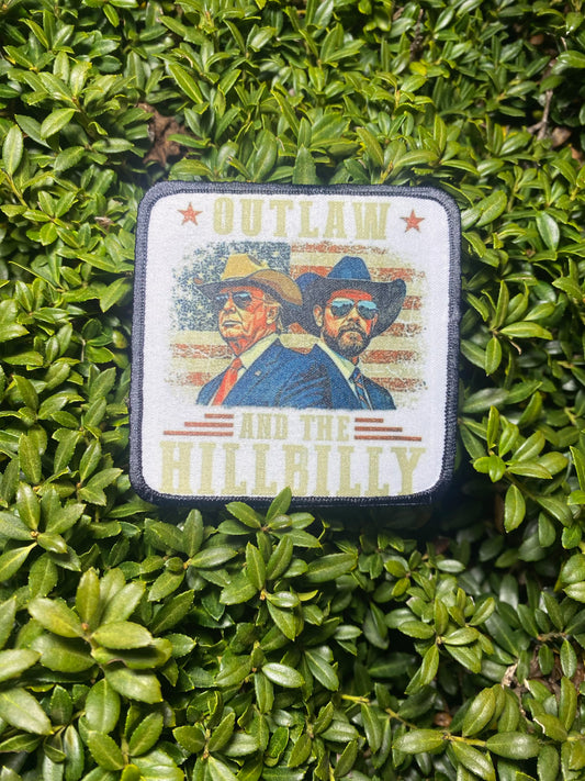 Outlaw and the hillbilly ~ Square Patch