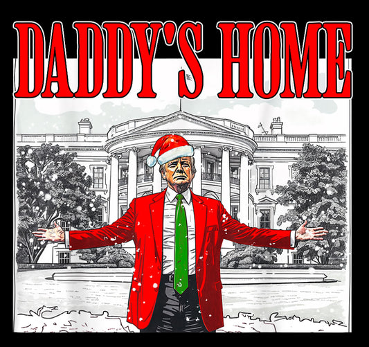 Red Daddy’s home ~ square patch