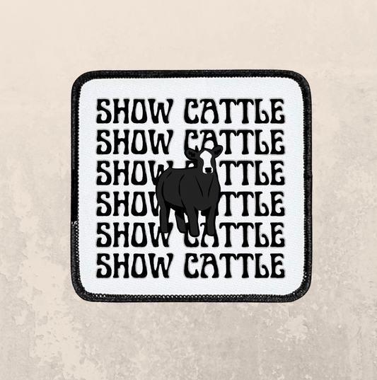 Show Cattle ~ Square Patch