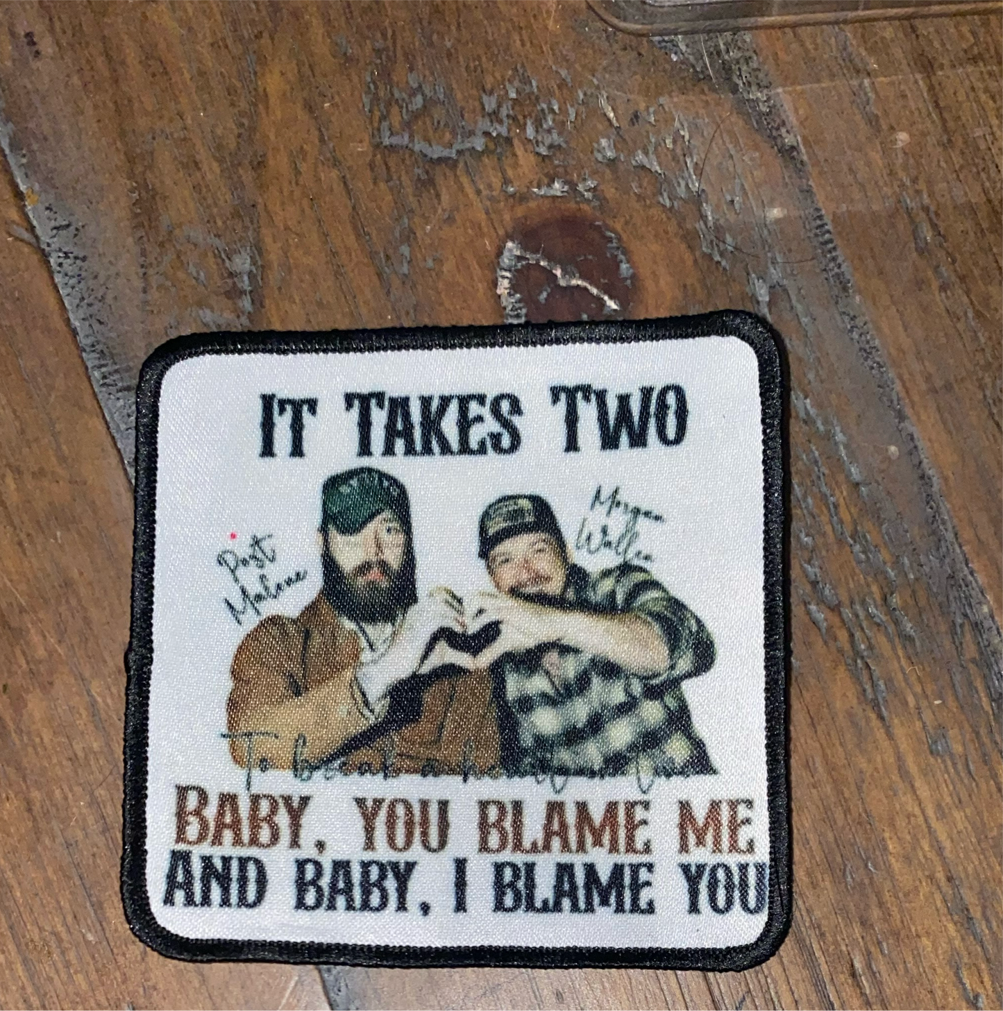 It takes two patch