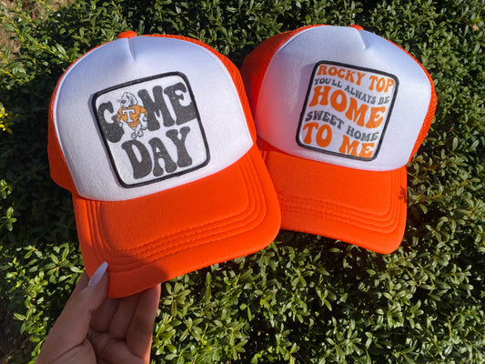 Orange Game Day Hats