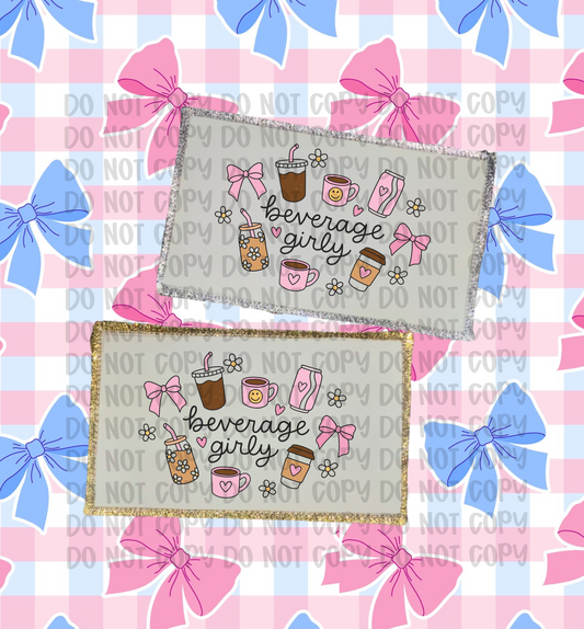 Beverage Girly Patch ￼￼