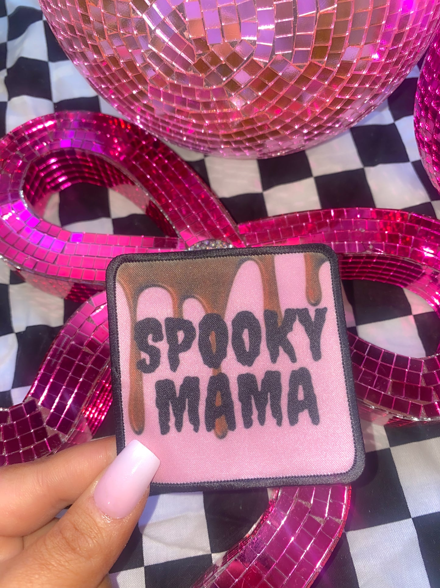 Spooky Mama ~ Square patch