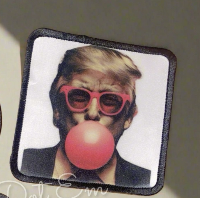 Bubblegum Trump~ Square Patch