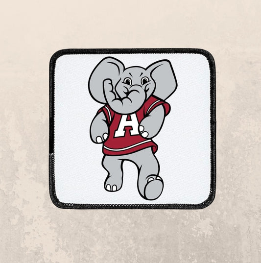 Elephant Game day ~ square patch