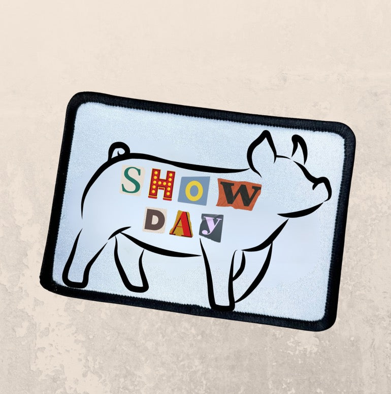 Show Day Farm Animals ~ patch