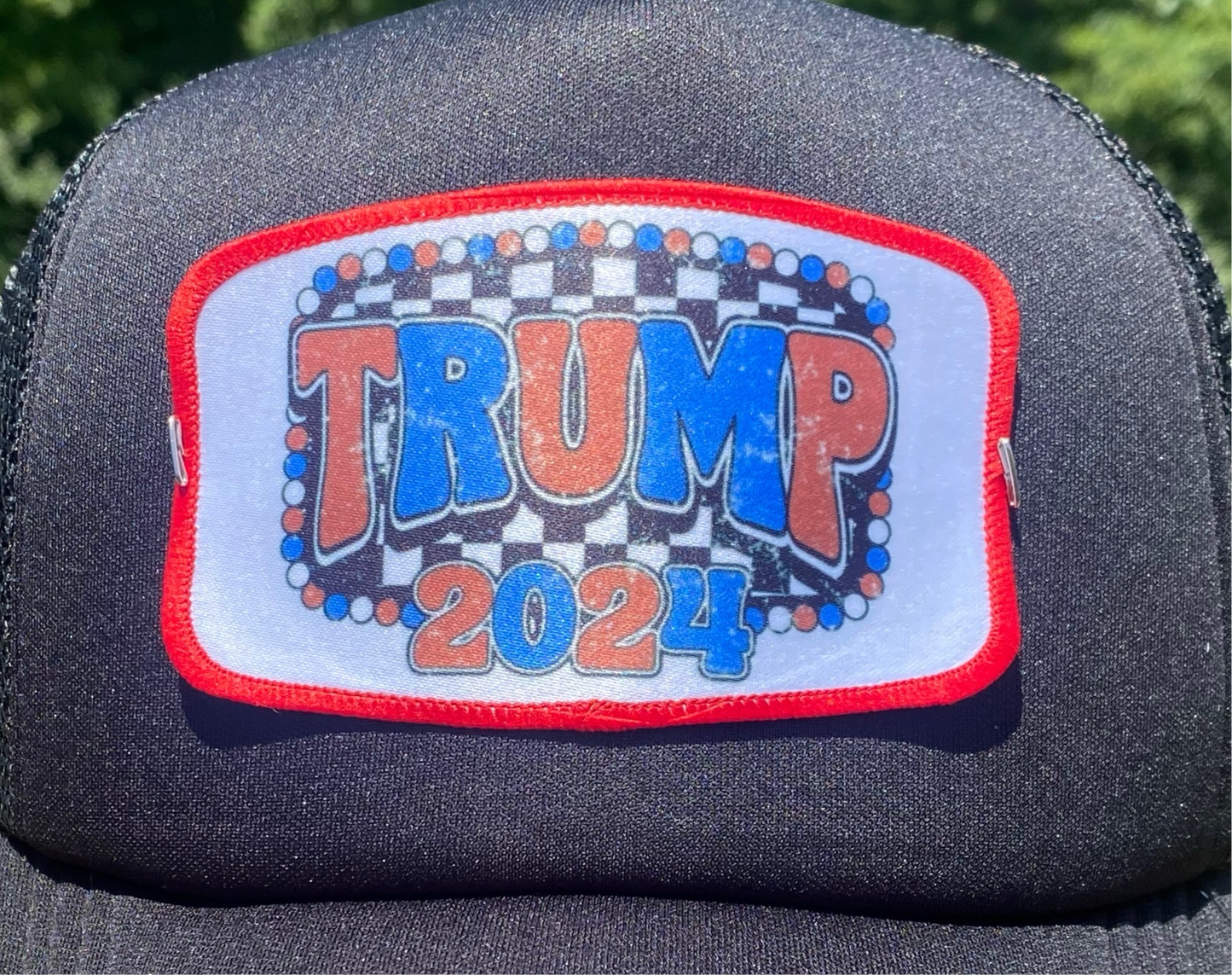 Trump 24- Red trim Patch