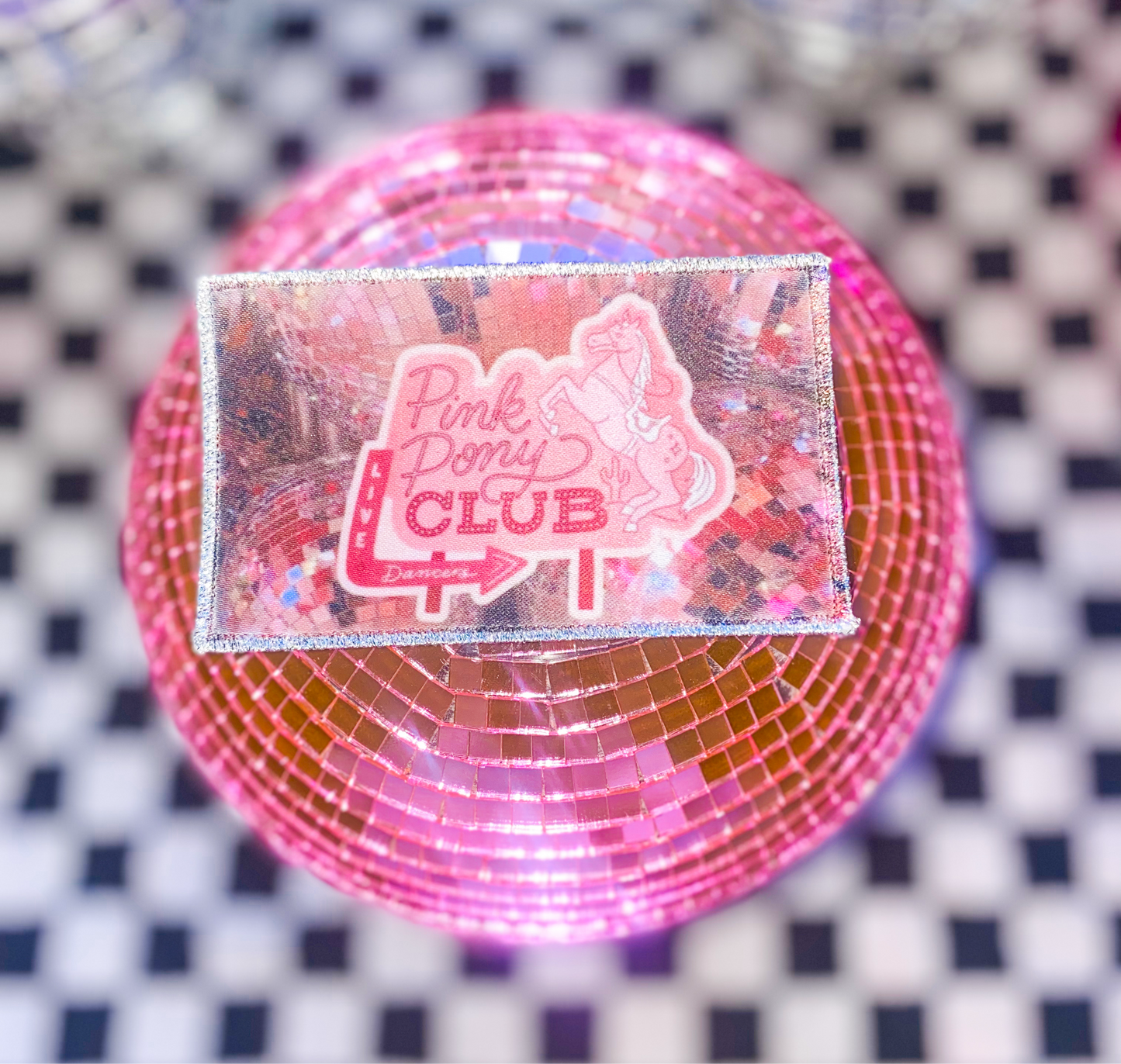 Pink Pony Club ~ Silver trim